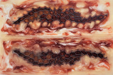 Load image into Gallery viewer, Aluminum Honeycomb and Urethane Resin Custom Knife Scales #23106