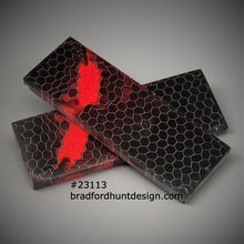 Load image into Gallery viewer, Aluminum Honeycomb and Urethane Resin Custom Knife Scales #23113