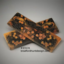Load image into Gallery viewer, Aluminum Honeycomb and Urethane Resin Custom Knife Scales #23210