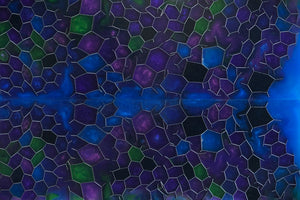 Aluminum Honeycomb and Urethane Resin Custom Knife Scales #23212