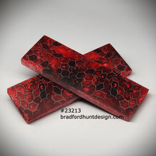 Load image into Gallery viewer, Aluminum Honeycomb and Urethane Resin Custom Knife Scales #23213