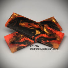 Load image into Gallery viewer, Earth Flame 100% Urethane Resin Custom Knife Scales #23216