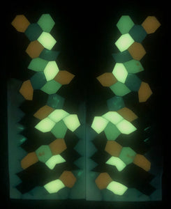 Urethane Resin Glow in the Dark Custom Knife Scales #23234
