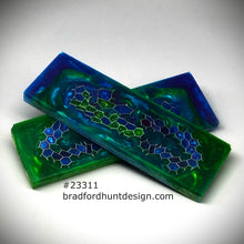 Load image into Gallery viewer, Aluminum Honeycomb and Urethane Resin Custom Knife Scales #23311
