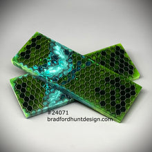 Load image into Gallery viewer, Aluminum Honeycomb and Urethane Resin Custom Knife Scales #24071