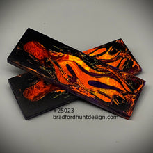 Load image into Gallery viewer, Aluminum Honeycomb and Urethane Resin Custom Knife Scales #25023