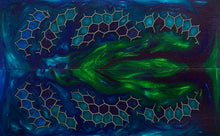 Load image into Gallery viewer, Aluminum Honeycomb and Urethane Resin Custom Knife Scales #25025