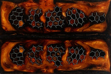 Load image into Gallery viewer, Aluminum Honeycomb and Urethane Resin Custom Knife Scales #25040