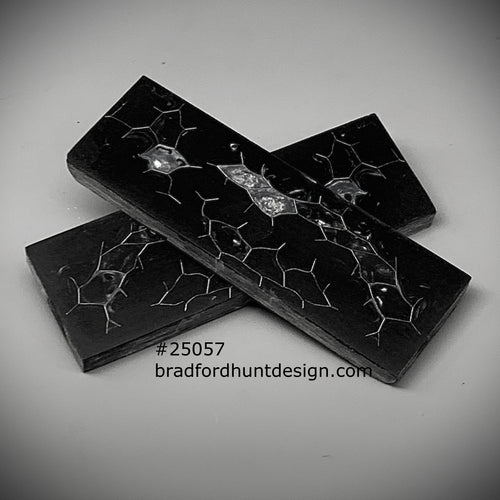 Aluminum Honeycomb and Urethane Resin Custom Knife Scales #25057