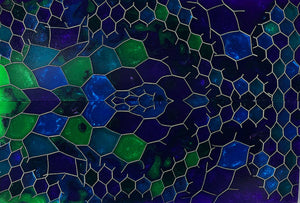 Aluminum Honeycomb and Urethane Resin Custom Knife Scales #25069