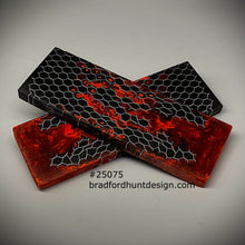 Load image into Gallery viewer, Aluminum Honeycomb and Urethane Resin Custom Knife Scales #24075
