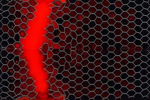 Aluminum Honeycomb and Urethane Resin Custom Knife Scales #25079
