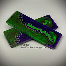 Load image into Gallery viewer, Aluminum Honeycomb and Urethane Resin Custom Knife Scales #25080