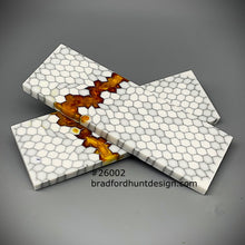 Load image into Gallery viewer, Aluminum Honeycomb and Urethane Resin Custom Knife Scales #26002