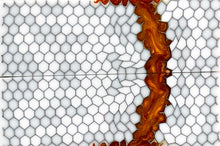 Load image into Gallery viewer, Aluminum Honeycomb and Urethane Resin Custom Knife Scales #26013