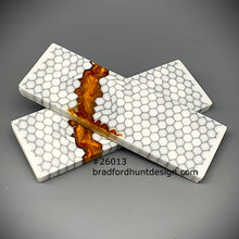 Load image into Gallery viewer, Aluminum Honeycomb and Urethane Resin Custom Knife Scales #26013
