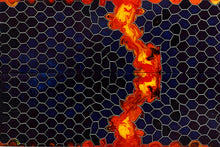 Load image into Gallery viewer, Aluminum Honeycomb and Urethane Resin Custom Knife Scales #26015