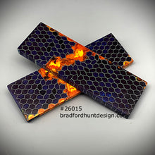 Load image into Gallery viewer, Aluminum Honeycomb and Urethane Resin Custom Knife Scales #26015