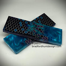 Load image into Gallery viewer, Aluminum Honeycomb and Urethane Resin Custom Knife Scales #26017