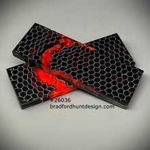 Load image into Gallery viewer, Aluminum Honeycomb and Urethane Resin Custom Knife Scales #26036