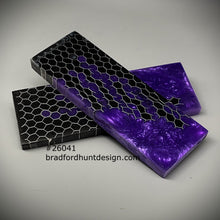 Load image into Gallery viewer, Aluminum Honeycomb and Urethane Resin Custom Knife Scales #26041