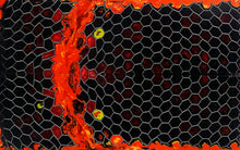 Load image into Gallery viewer, Aluminum Honeycomb and Urethane Resin Custom Knife Scales #26043