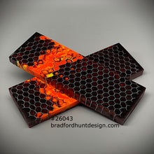 Load image into Gallery viewer, Aluminum Honeycomb and Urethane Resin Custom Knife Scales #26043