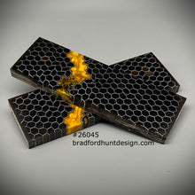 Load image into Gallery viewer, Aluminum Honeycomb and Urethane Resin Custom Knife Scales #26045