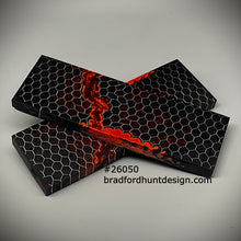 Load image into Gallery viewer, Aluminum Honeycomb and Urethane Resin Custom Knife Scales #26050