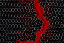 Load image into Gallery viewer, Aluminum Honeycomb and Urethane Resin Custom Knife Scales #26055