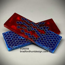 Load image into Gallery viewer, Aluminum Honeycomb and Urethane Resin Custom Knife Scales #26056