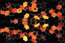 Load image into Gallery viewer, Aluminum Honeycomb and Urethane Resin Custom Knife Scales #26059