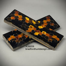 Load image into Gallery viewer, Aluminum Honeycomb and Urethane Resin Custom Knife Scales #26059