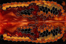 Load image into Gallery viewer, Aluminum Honeycomb and Urethane Resin Custom Knife Scales #26065