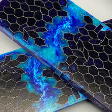 Load image into Gallery viewer, Aluminum Honeycomb and Urethane Resin Custom Knife Scales #26066