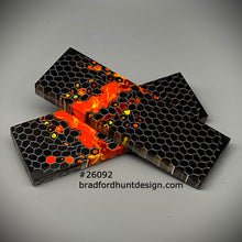 Load image into Gallery viewer, Aluminum Honeycomb and Urethane Resin Custom Knife Scales #26092