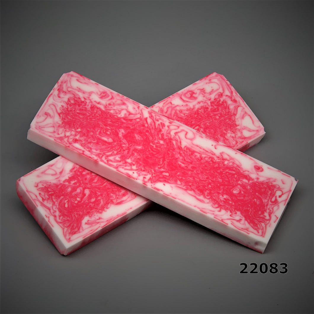 Aluminum Honeycomb and Urethane Resin Custom Knife Scales #22083
