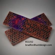 Load image into Gallery viewer, Aluminum Honeycomb and Urethane Resin Custom Knife Scales #22252