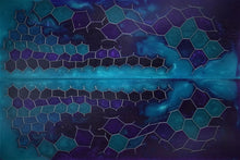 Load image into Gallery viewer, Aluminum Honeycomb and Urethane Resin Custom Knife Scales #22312