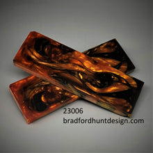 Load image into Gallery viewer, Earth Flame 100% Urethane Resin Custom Knife Scales #23006