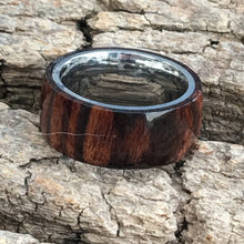 Load image into Gallery viewer, Natural Cocobolo Wooden Ring sz9 1/2